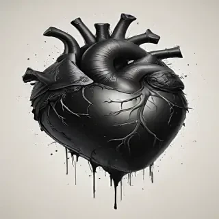 black heart