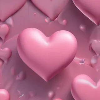 pink hearts background