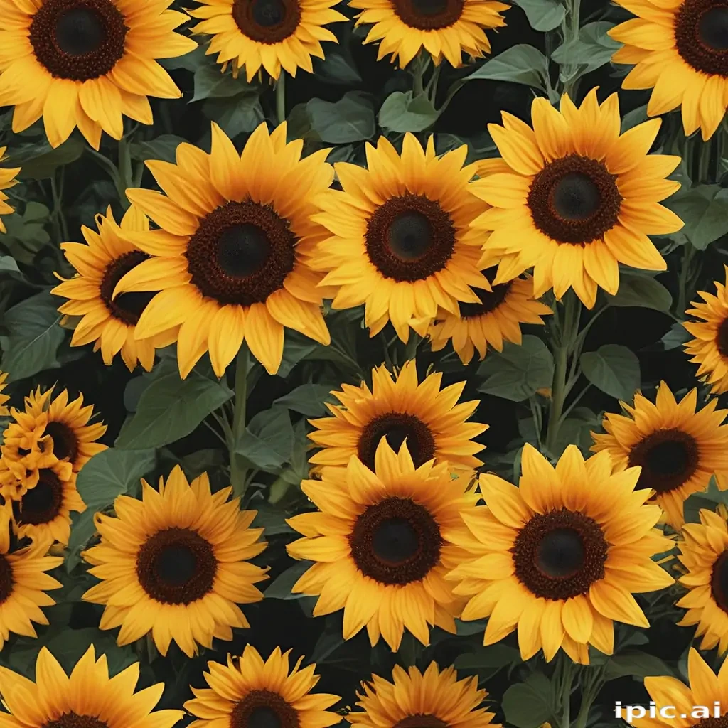 sunflower backgrounds aesthetic