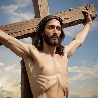 pics of jesus on the cross