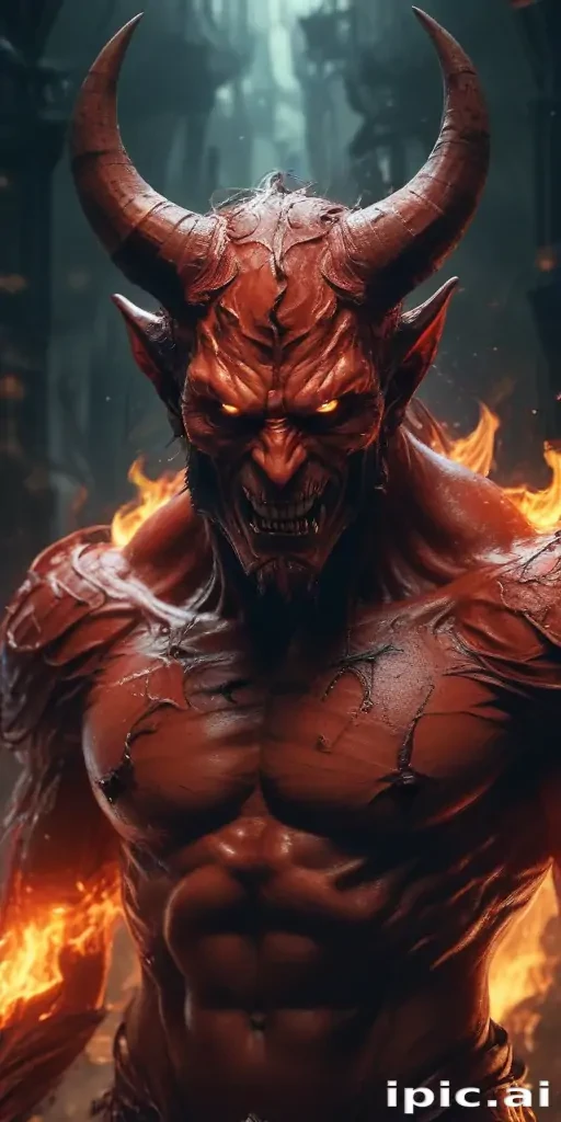 wallpaper of the devil