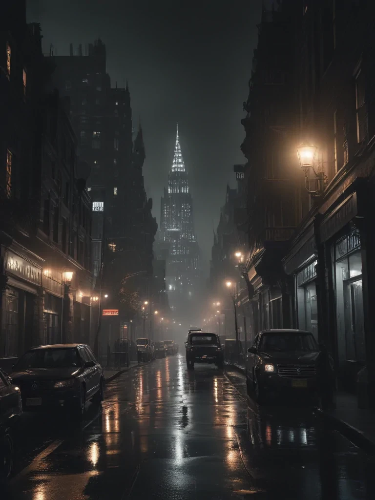 dark city aesthetic