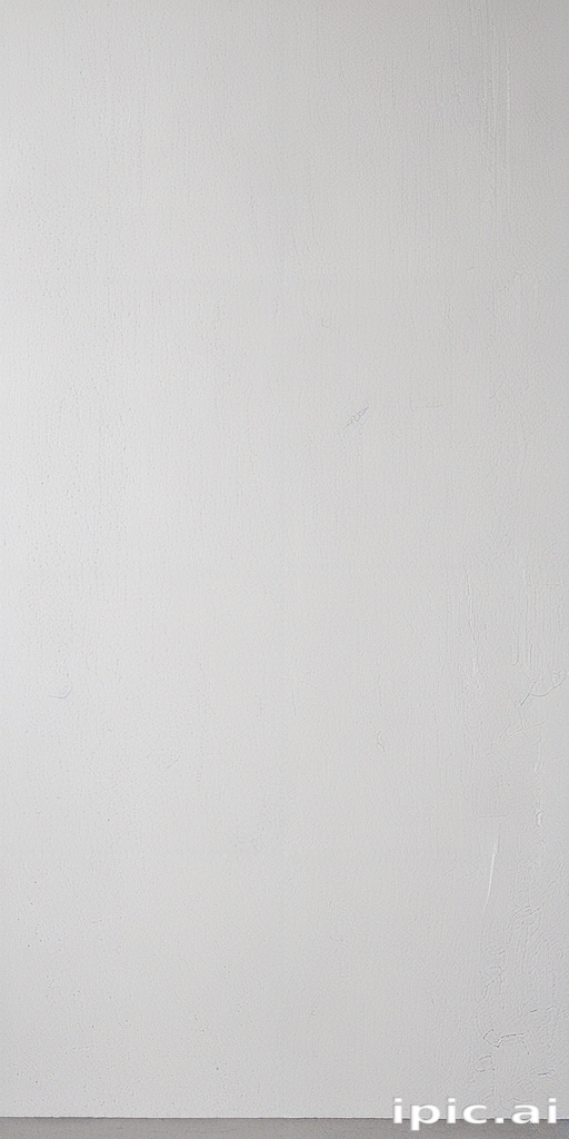 Minimalist White Wall Background with Subtle Texture and Simple Aesthetic