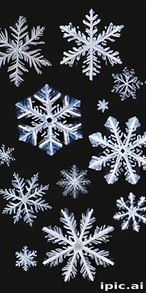 snowflakes png transparent