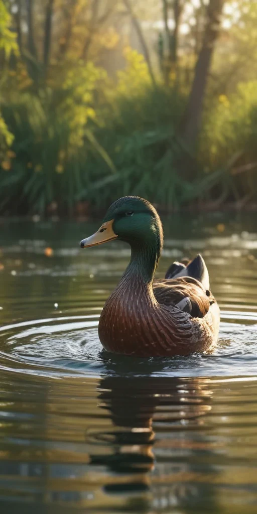 background duck
