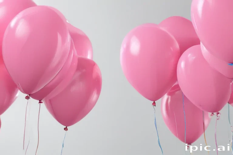 pink balloons png