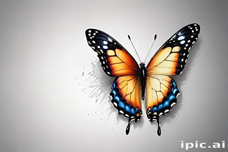 butterfly images to draw