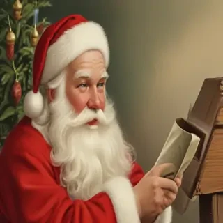 vintage santa images