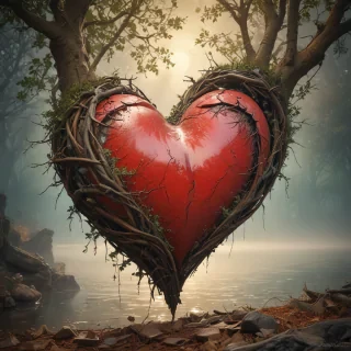 backgrounds broken heart