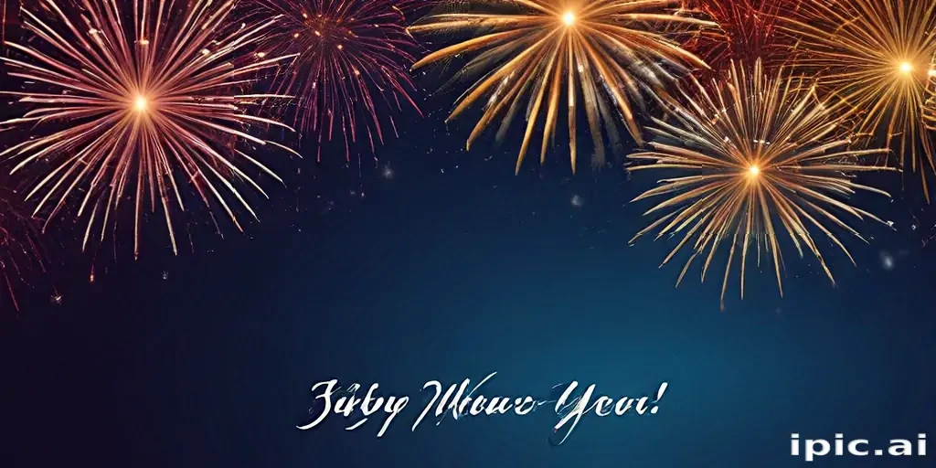 background happy new year