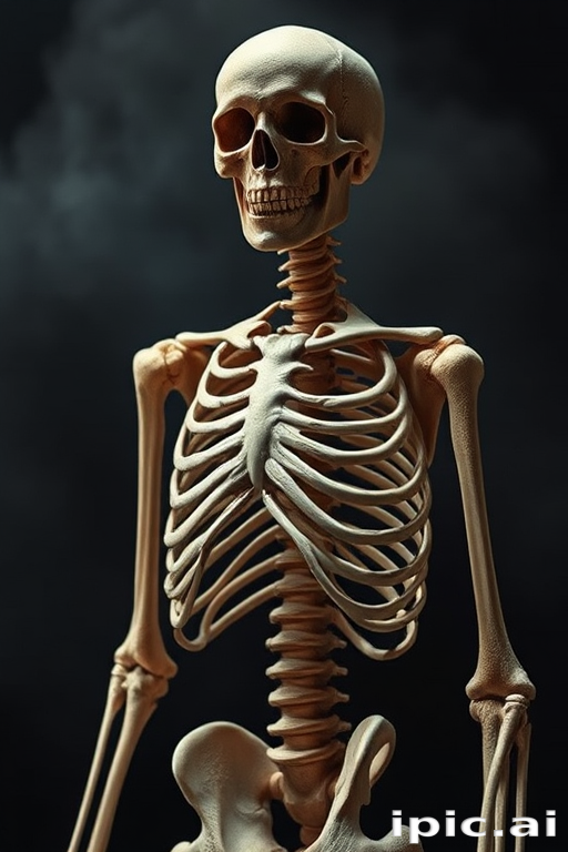 skeleton background