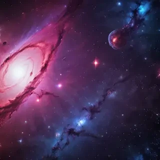 space galaxy background