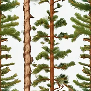 pine tree transparent