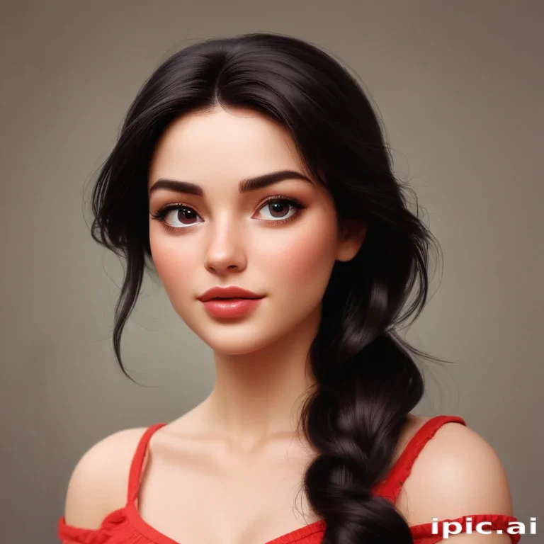 brunette cartoon characters