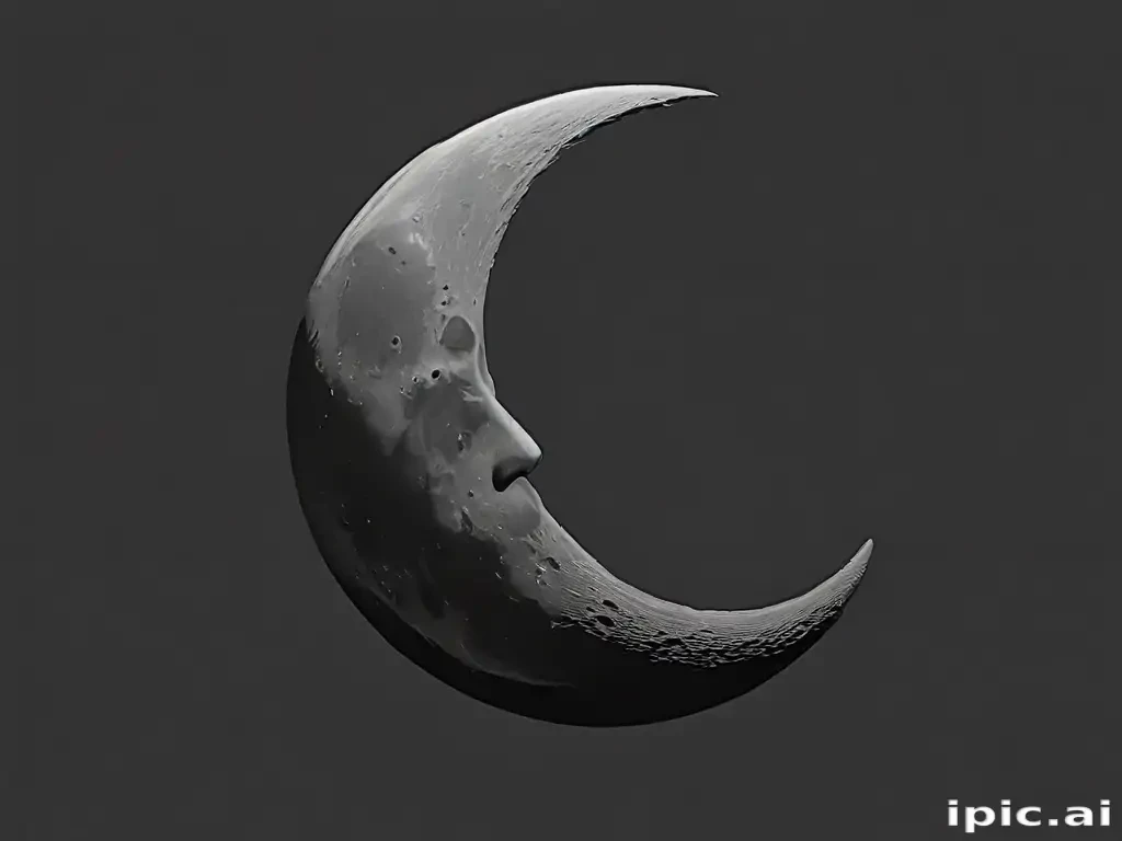crescent moon transparent background