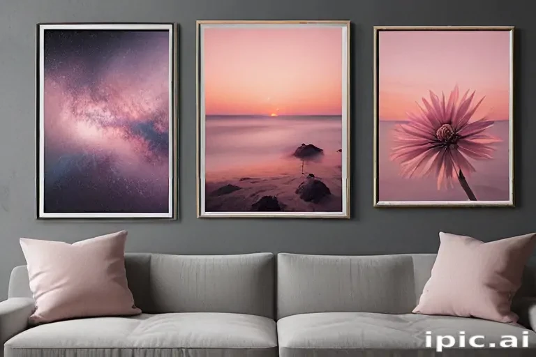 aesthetic pictures for wall to print