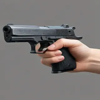 hand with gun png