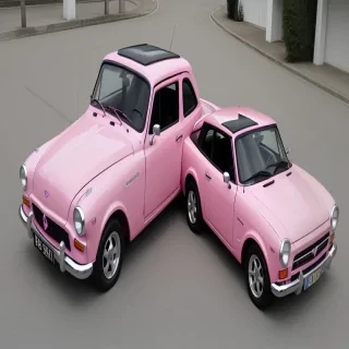 pink car png