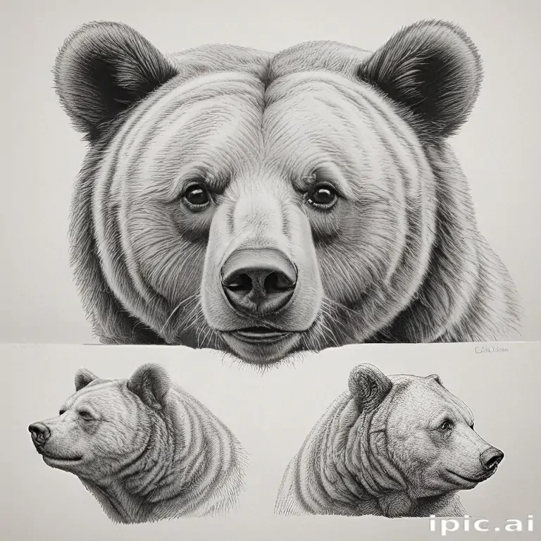 drawings of bears
