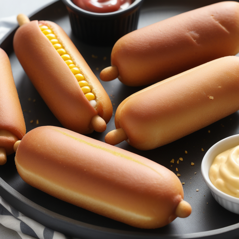 how long do you air fry corn dogs