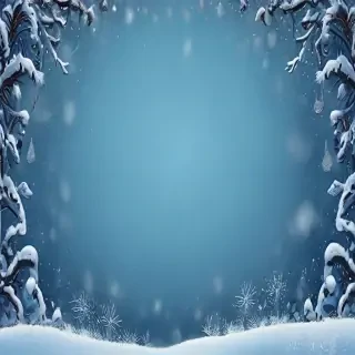 blue christmas bg