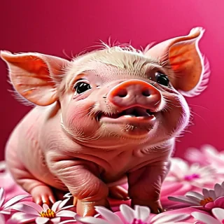 cute piggy wallpaper
