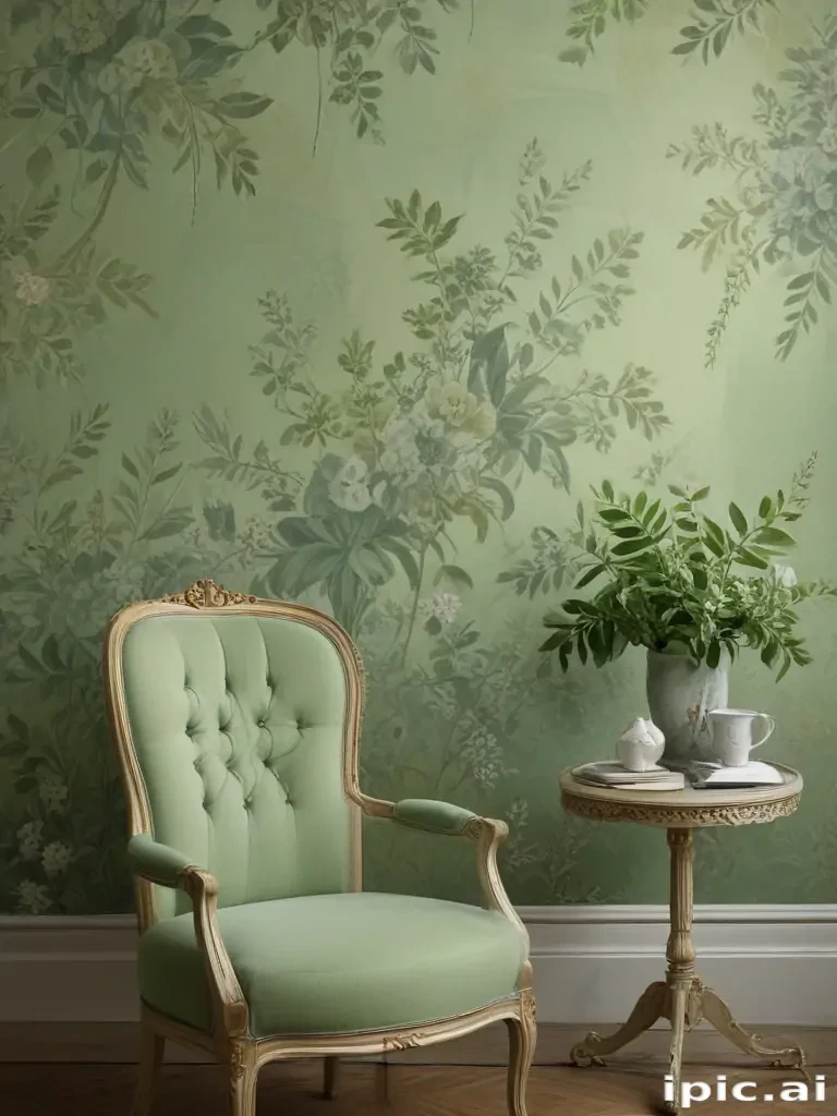 sage green wallpaper iphone