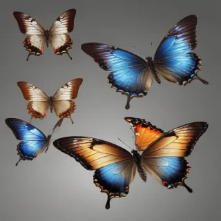 butterflies png transparent