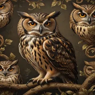 background owl