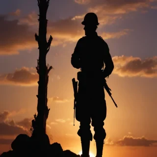 soldier silhouette