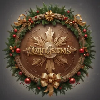 merry christmas png transparent
