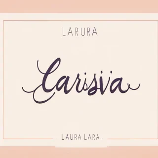 cursive laura
