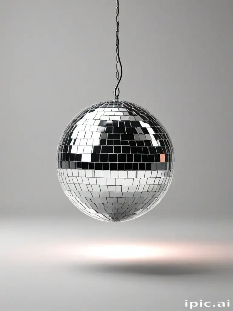 transparent background disco ball png