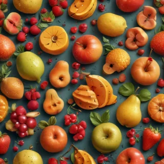 cute fruit backgrounds