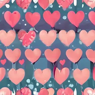 cute heart background
