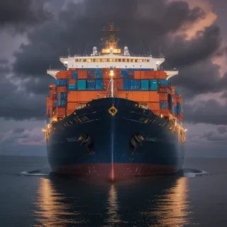 container ship