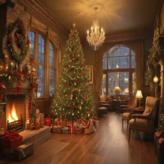 vintage christmas image