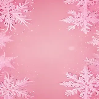 pink winter background
