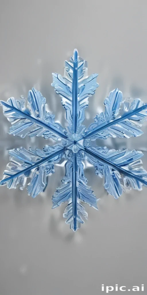 snowflake clipart with transparent background