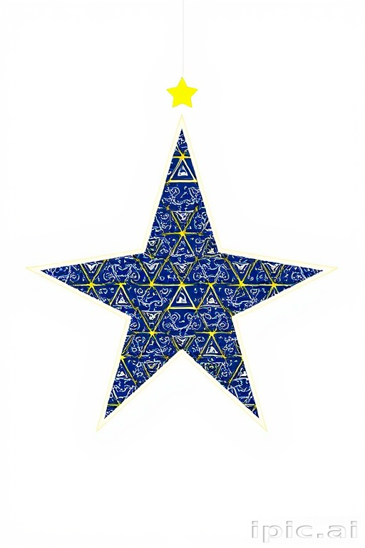 christmas star clipart free