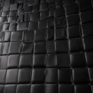 black checkered background