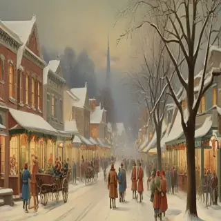 vintage christmas image