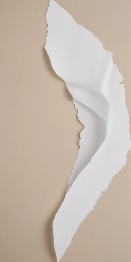 torn paper transparent