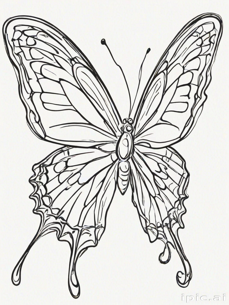 butterfly png outline