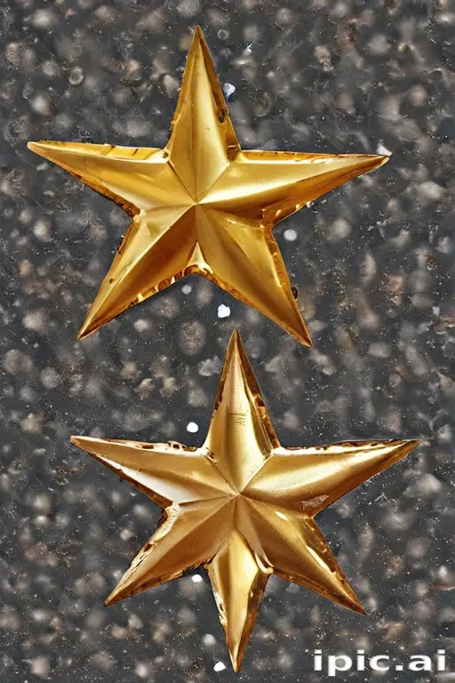 golden star png
