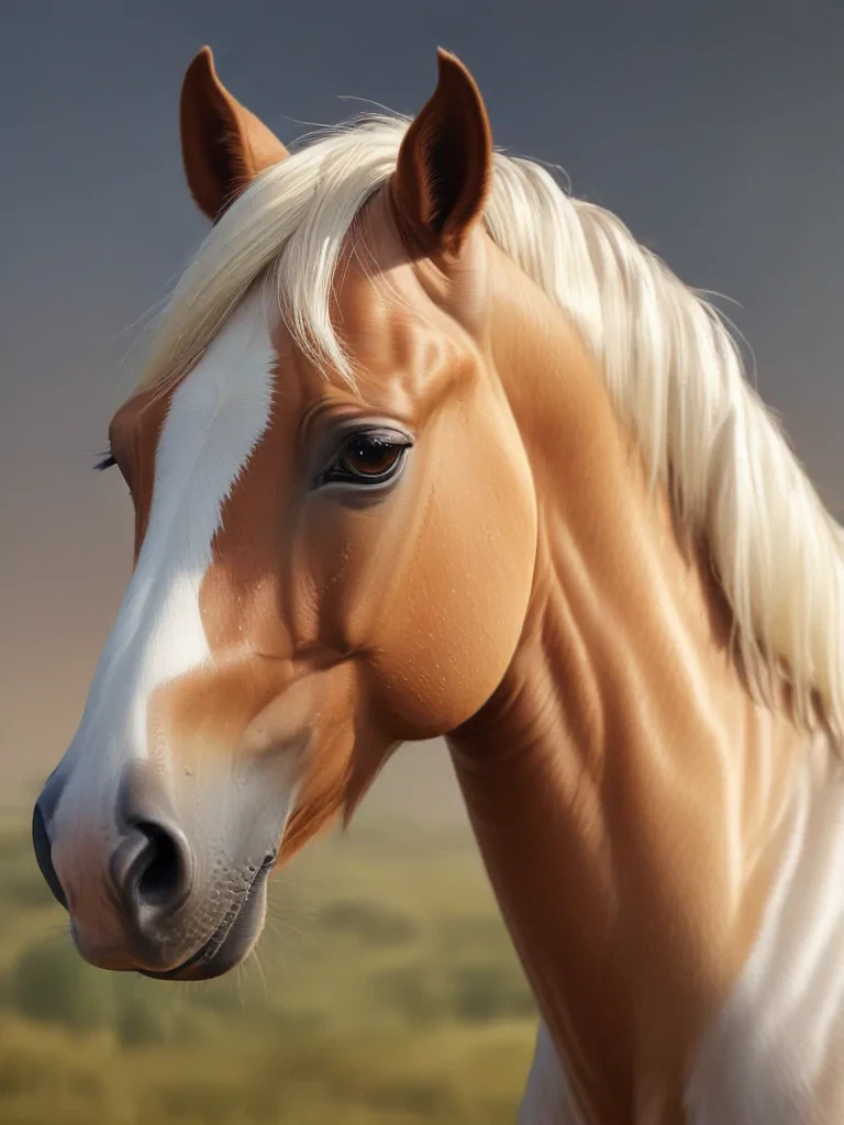 image of a cartoon horse