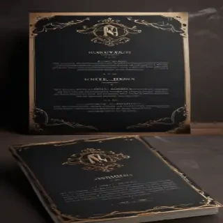 menu mock up