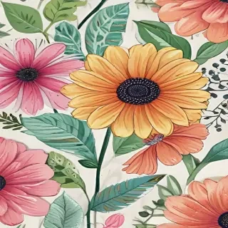 flowers to draw in color