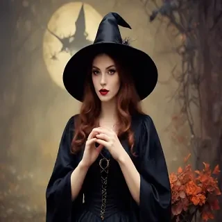 vintage witch pictures