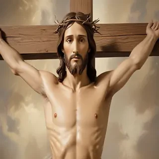 picture of jesus on cross